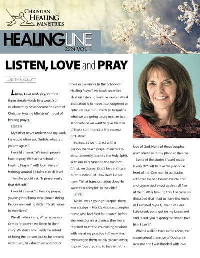 Healing Line 2024 Vol. 1 magazine image preview.