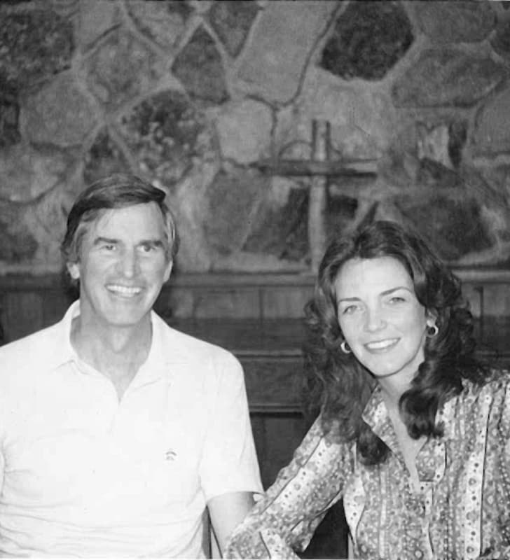 Francis and Judith MacNutt sitting together.