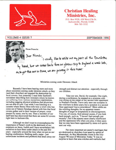 Healing Line Issue: September 1990 Cover Image