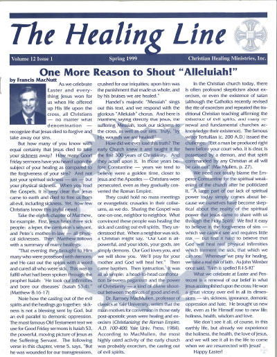 Healing Line Spring 1999 Cover Image
