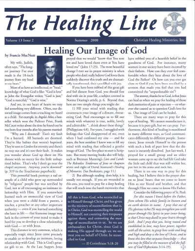 Healing Line Summer 2000 Cover Image