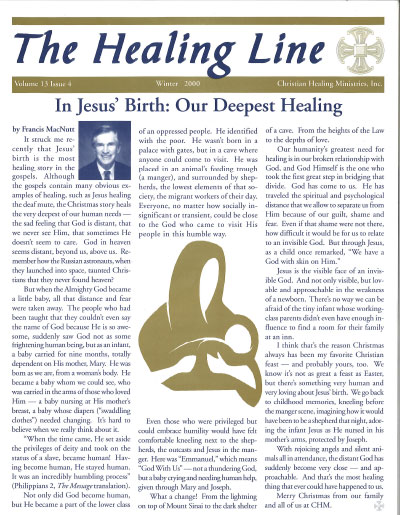 Healing Line Winter 2000 Cover Image