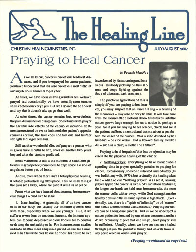 Healing Line Issue: Jul/Aug 2002 Cover Image