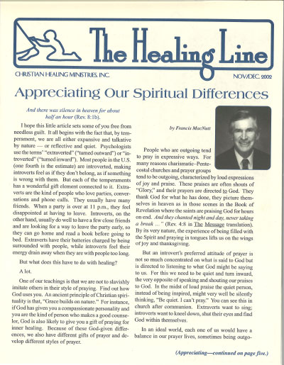 Healing Line Issue: Nov/Dec 2002 Cover Image