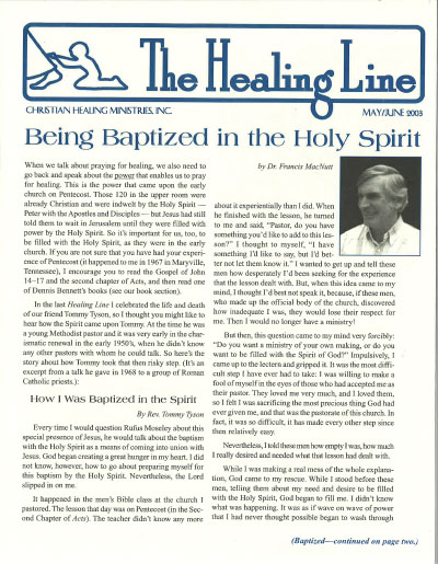 Healing Line Issue: May/Jun 2003 Cover Image