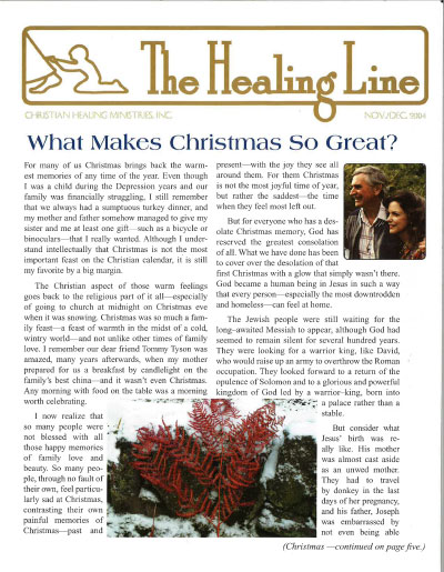 Healing Line Issue: Nov/Dec 2004 Cover Image