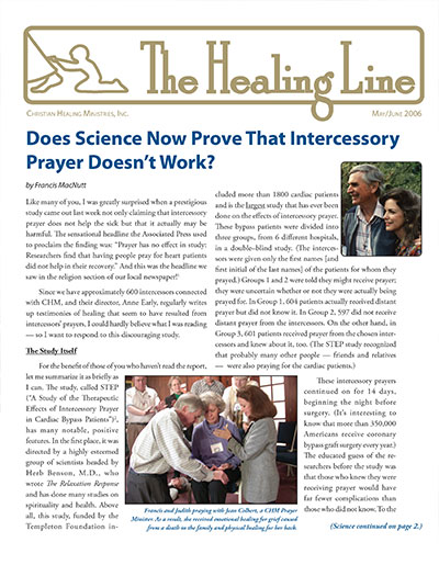 Healing Line Issue: May/Jun 2006 Cover Image
