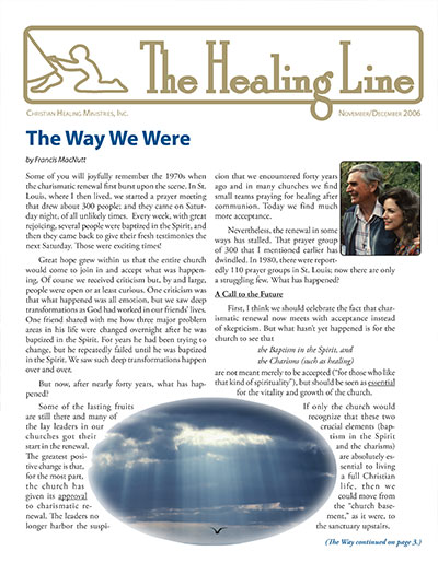 Healing Line Issue: Nov/Dec 2006 Cover Image