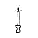 Candle icon.